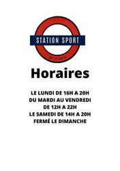 Station sports, Châtellerault - Horaires d'ouverture