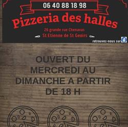 Pizzeria des halles, Saint-Étienne-de-Saint-Geoirs - Horaires d'ouverture