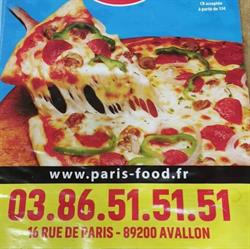 Paris food, Avallon - Horaires d'ouverture