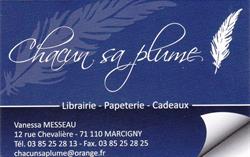 Chacun sa plume, Marcigny - Horaires d'ouverture