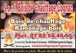 Bois de Chauffage Cognac, Saint-Laurent-de-Cognac - Horaires d'ouverture
