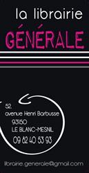 La Librairie Generale, Le Blanc-Mesnil - Horaires d'ouverture