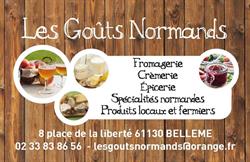 Les Goûts Normands, Bellême - Horaires d'ouverture