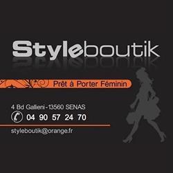 Style Boutik, Sénas - Horaires d'ouverture