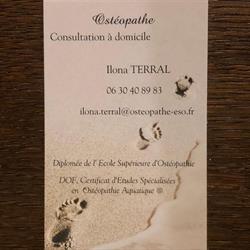 Terral ilona - Ostéopathe, Labrit - Horaires d'ouverture