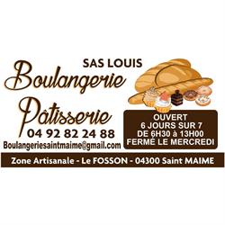 Boulangerie Pâtisserie de Saint Maime, Saint-Maime - Horaires d'ouverture