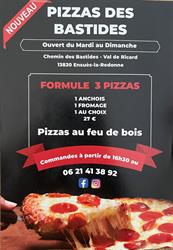 Pizzas des Bastides, Ensuès-la-Redonne - Horaires d'ouverture