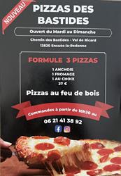 Pizzas des Bastides, Ensuès-la-Redonne - Horaires d'ouverture