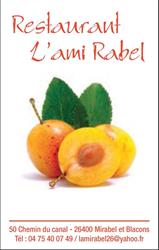 Restaurant L'ami Rabel, Mirabel-et-Blacons - Horaires d'ouverture