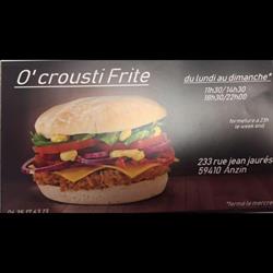 O' Crousti Frite, Anzin - Horaires d'ouverture