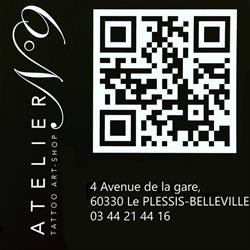 Atelier N°9 Tatouage, Le Plessis-Belleville - Horaires d'ouverture