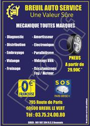 Breuil Auto Service, Breuil-le-Vert - Horaires d'ouverture