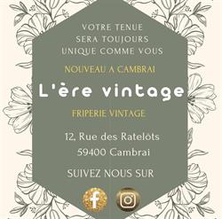L'ère vintage, Cambrai - Horaires d'ouverture