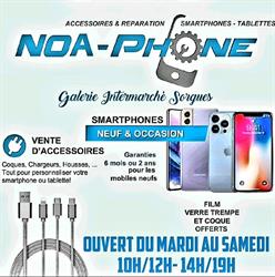 Noa Phone Sorgues, - Horaires d'ouverture