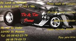 Tic&tac Pneus, Saint-Maixant - Horaires d'ouverture