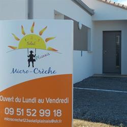 Micro crèche 1,2,3 Soleil plainais, La Plaine-sur-Mer - Horaires d'ouverture