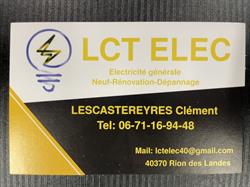LCT ELEC, Rion-des-Landes - Horaires d'ouverture
