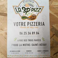 3p.pizz, La Mothe-Saint-Héray - Horaires d'ouverture