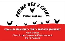 Ferme des 3 coins, Annebault - Horaires d'ouverture
