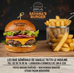 savana's burger l, Le Houlme - Horaires d'ouverture