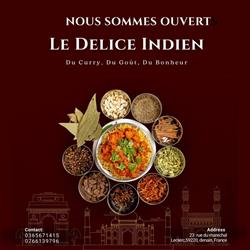 Ledeliceindien, Denain - Horaires d'ouverture