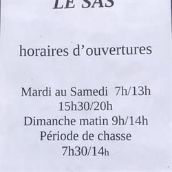 AU SAS, Courson-les-Carrières - Horaires d'ouverture