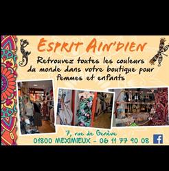 Esprit Ain'dien, Meximieux - Horaires d'ouverture