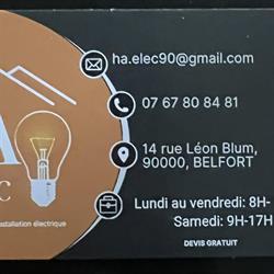HA Elec, Belfort - Horaires d'ouverture