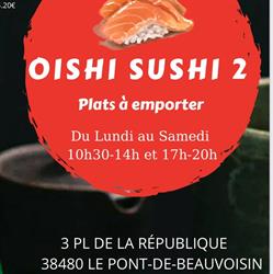 OISHI SUSHI 2, Le Pont-de-Beauvoisin - Horaires d'ouverture