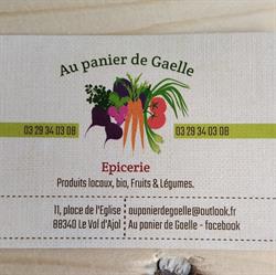 Au panier de Gaelle, Le Val-d'Ajol - Horaires d'ouverture