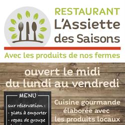 L'Assiette des Saisons, Ganges - Horaires d'ouverture
