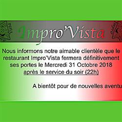Impro'Vista Obernai, - Horaires d'ouverture