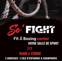 So’fight fit&boxing center, L'Isle-d'Espagnac - Horaires d'ouverture