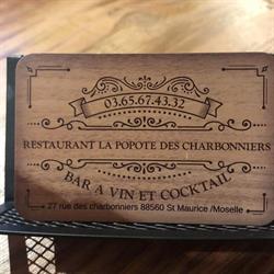 LA POPOTE DES CHARBONNIERS, Saint-Maurice-sur-Moselle - Horaires d'ouverture