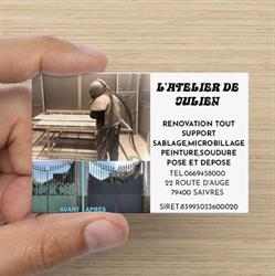 L'ATELIER DE JULIEN, Saivres - Horaires d'ouverture
