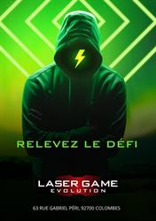Laser Game Evolution Paris Colombes - Horaires d'ouverture