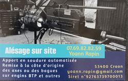 Alésage Yoann Rapin, Craon - Horaires d'ouverture