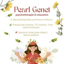 Pearl Genet psychothérapie et relaxation à Cardet et en visio, - Horaires d'ouverture