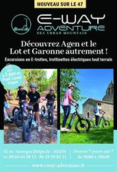 E-way Adventure, Agen - Horaires d'ouverture