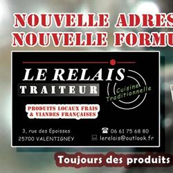 Le relais traiteur, Valentigney - Horaires d'ouverture