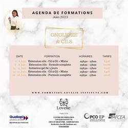 Lovelie Institute Ongles, cils, microblading, formation, Favières - Horaires d'ouverture