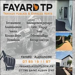 Fayard TP, Saint-Alban-d'Ay - Horaires d'ouverture