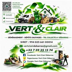 Vert Clair Débarras, - Horaires d'ouverture