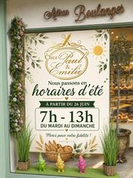 CHEZ PAUL ET EMILIE, Pierrelatte - Horaires d'ouverture