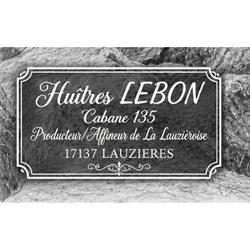 HUITRES LEBON CABANE 135, Nieul-sur-Mer - Horaires d'ouverture