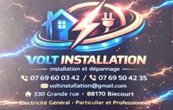 VOLT INSTALLATION, Biécourt - Horaires d'ouverture