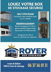 Royer Box Stockage, Saint-Sever-de-Saintonge - Horaires d'ouverture