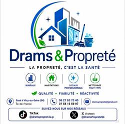 Drams&Propreté La Propreté C'est La santé, Vitry-sur-Seine - Horaires d'ouverture