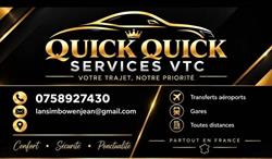 Quick Quick Services VTC, Arras - Horaires d'ouverture