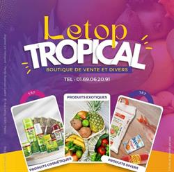 LETOP Tropical, Grigny - Horaires d'ouverture